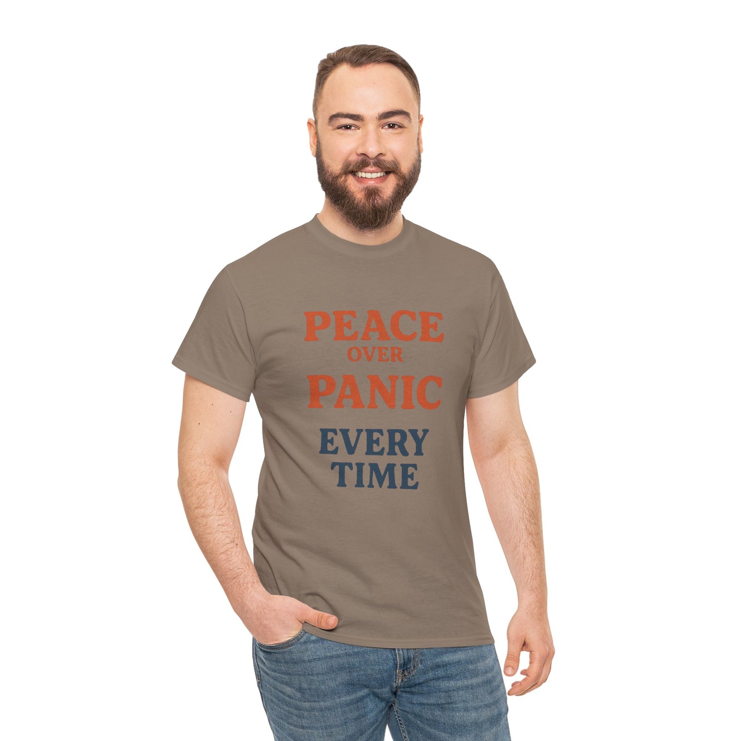 Peace Over Panic Unisex Tee