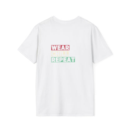 Wear Chill Repeat Unisex T-shirt