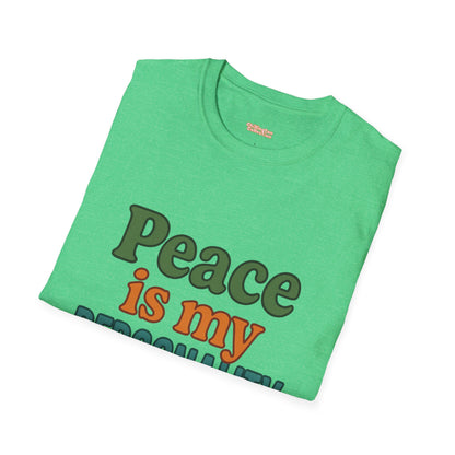 Peace Is My Personality Unisex T-Shirt