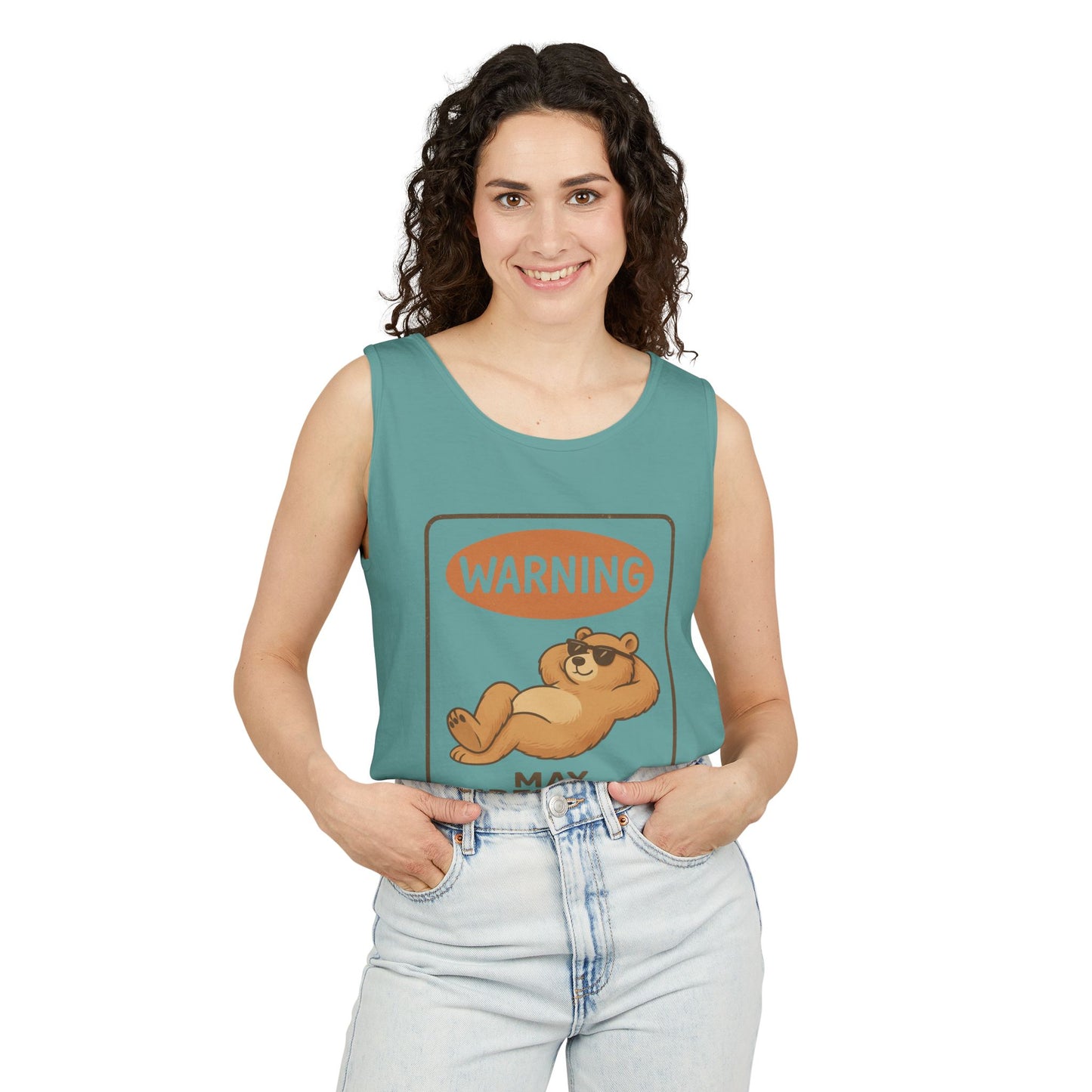 Hibernate Warning Unisex Tank Top