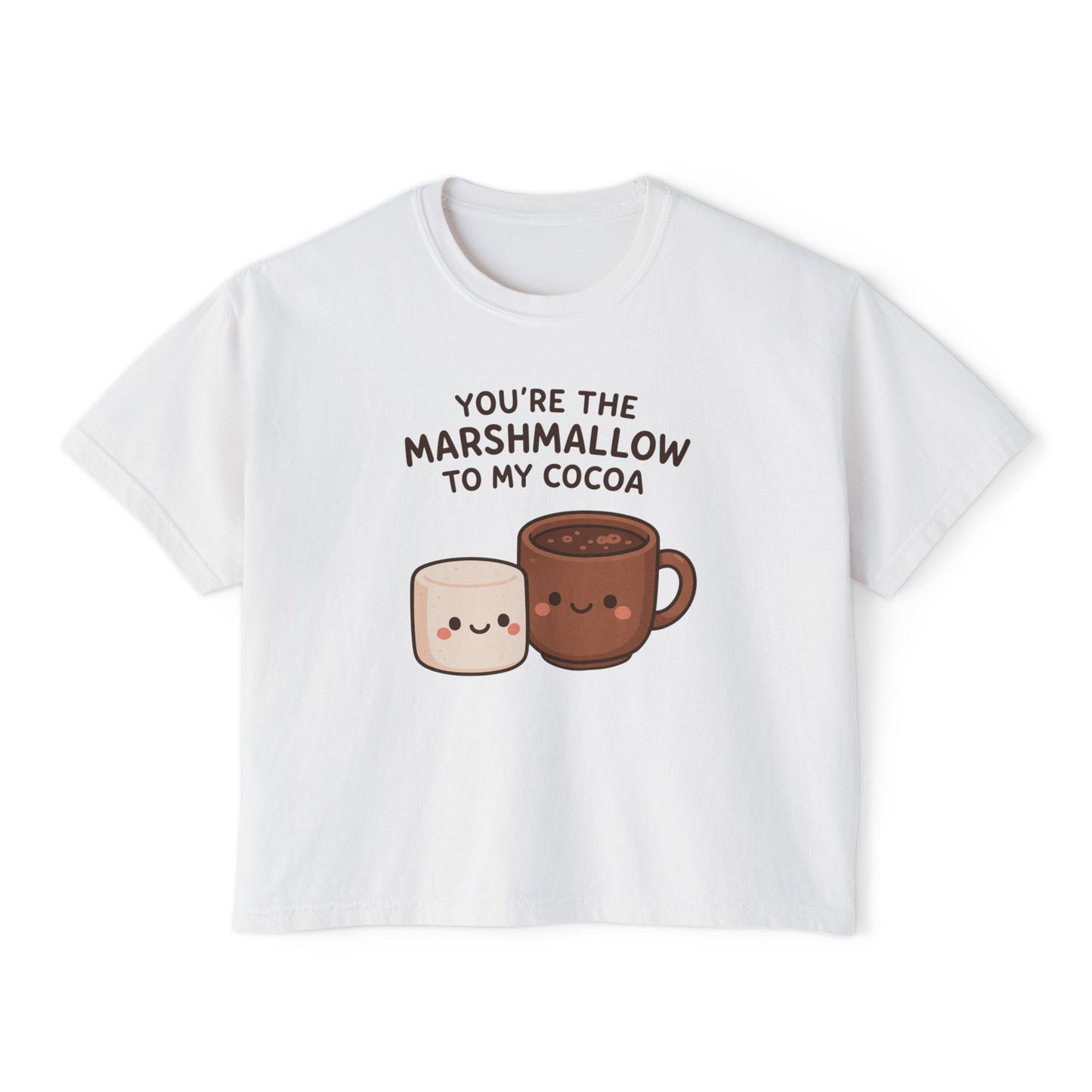 Marshmallow Cocoa Women's Boxy T-shirt