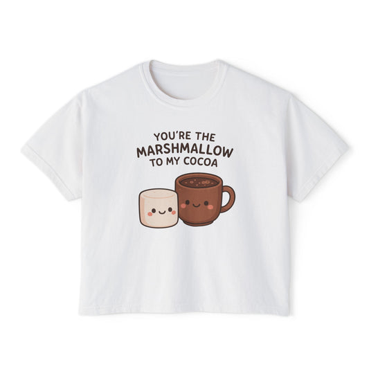 Marshmallow Cocoa Women's Boxy T-shirt