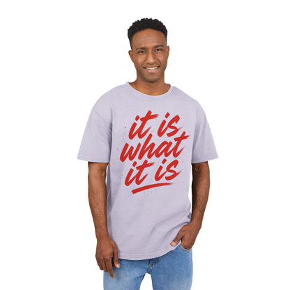 It Is What Is Acid Wash T-shirt
