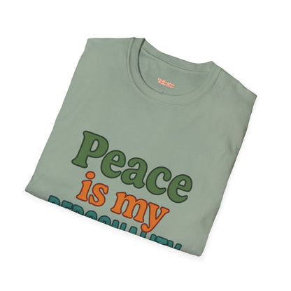 Peace Is My Personality Unisex T-Shirt