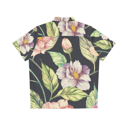 Tropical Floral Men's Hawaiian Shirt