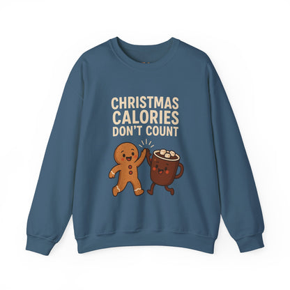 Christmas Calories Don't Count Sweatshirt