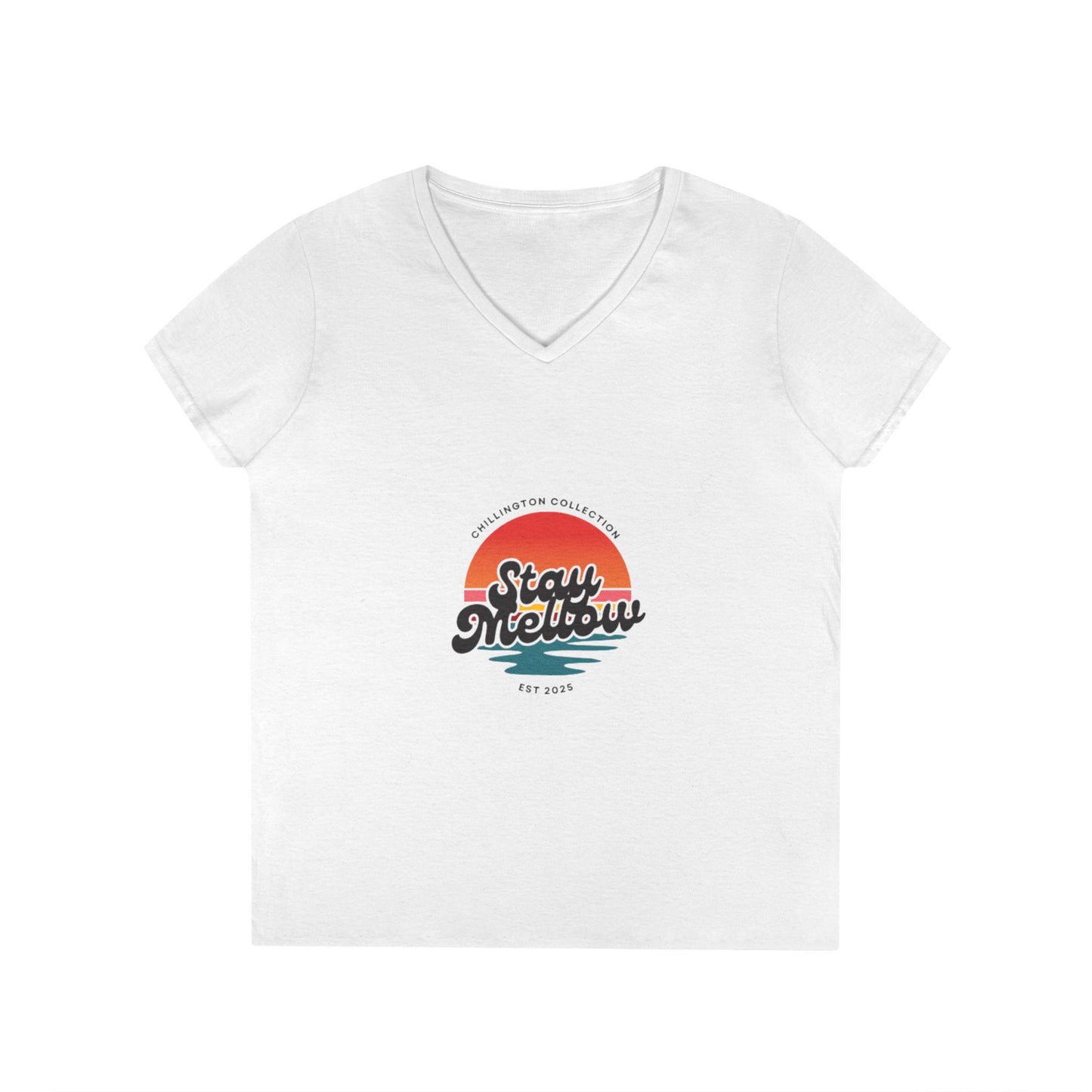 Women's V-Neck  Stay Mellow T-Shirt