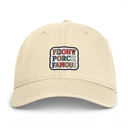 'Front Porch Famous' Washed Cap