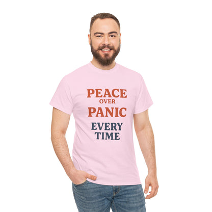 Peace Over Panic Unisex Tee