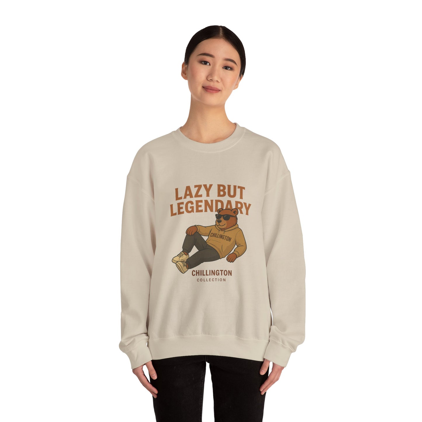 Lazy but Legendary Unisex Sweatshirt