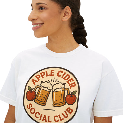 Apple Cider Social Club Women's Boxy T-shirt