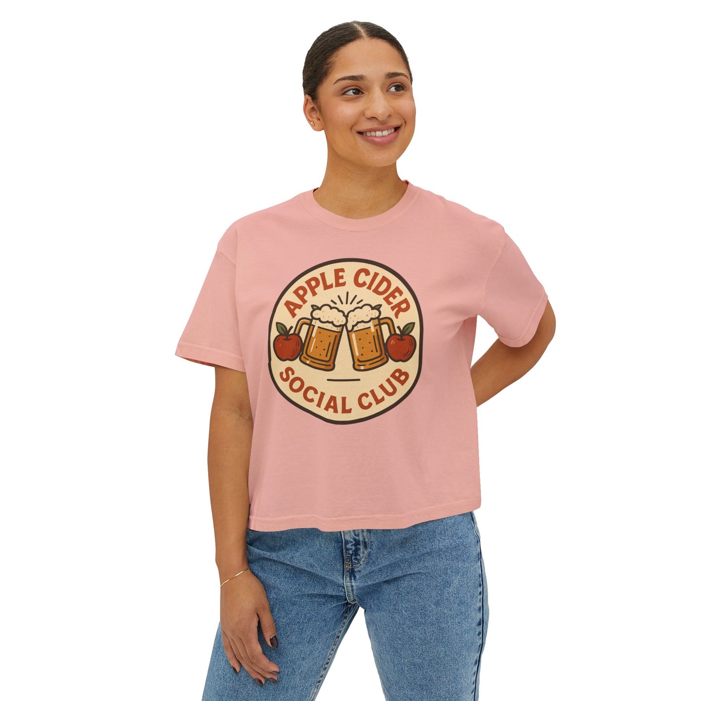 Apple Cider Social Club Women's Boxy T-shirt