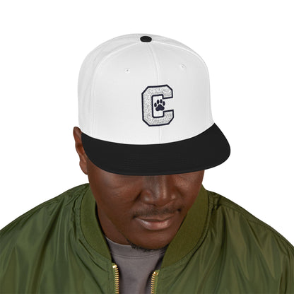 Paw Print Snapback Cap