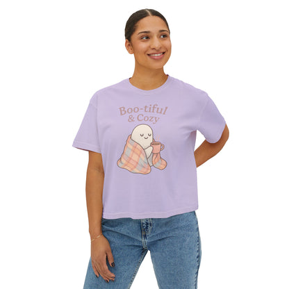 Cozy Halloween Boxy T-shirt