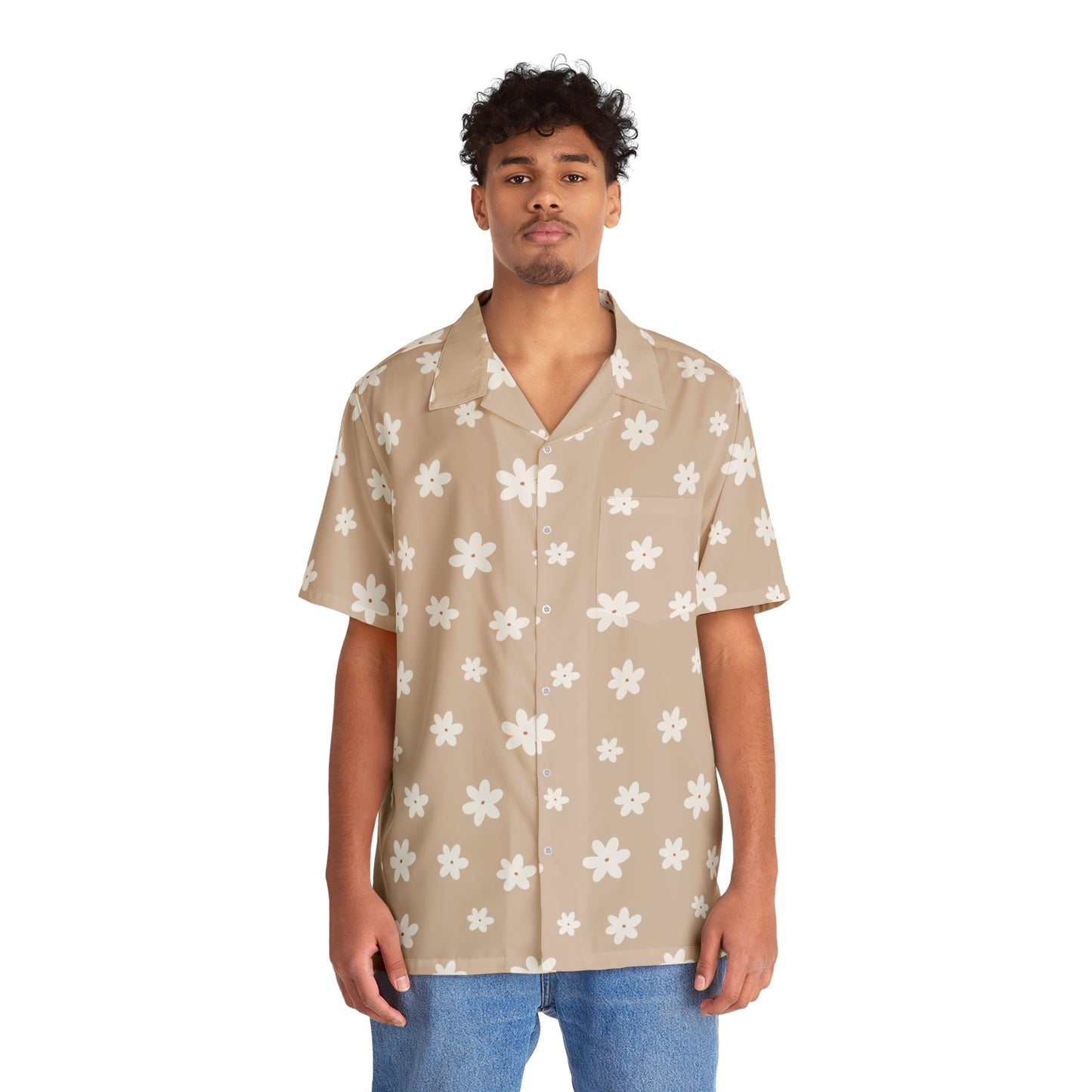 Brown Hawaiian Shirt