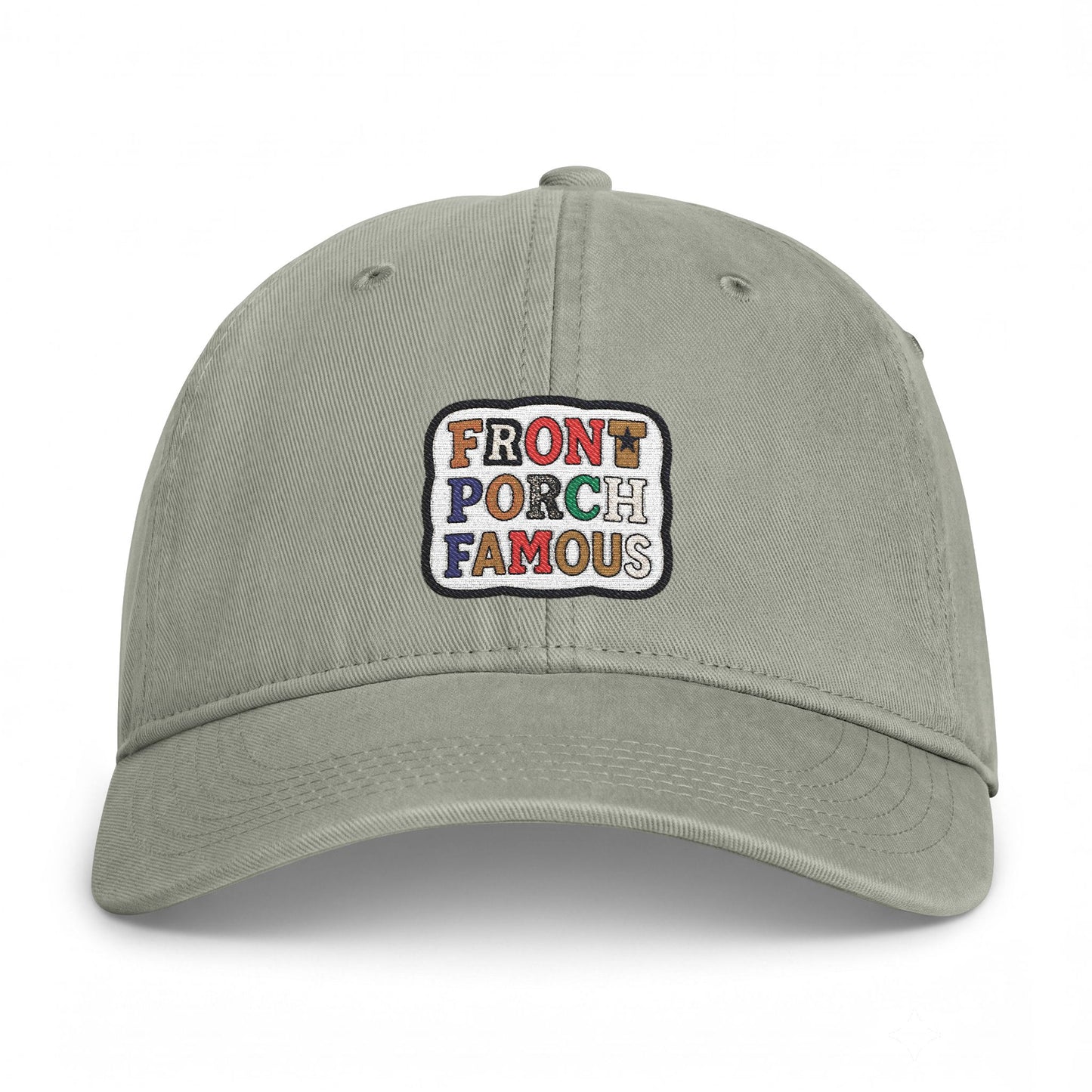 'Front Porch Famous' Washed Cap