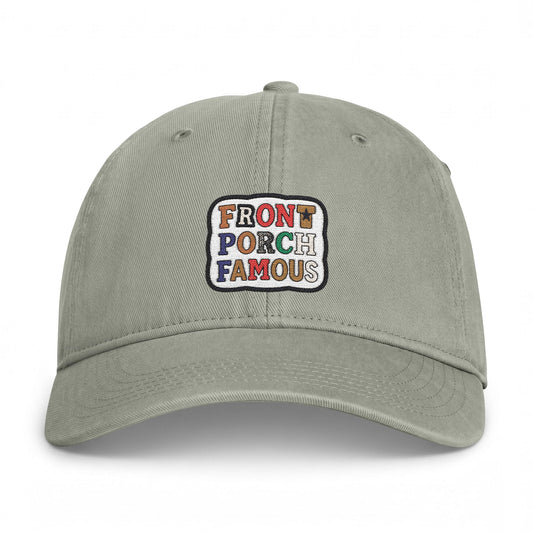 'Front Porch Famous' Washed Cap