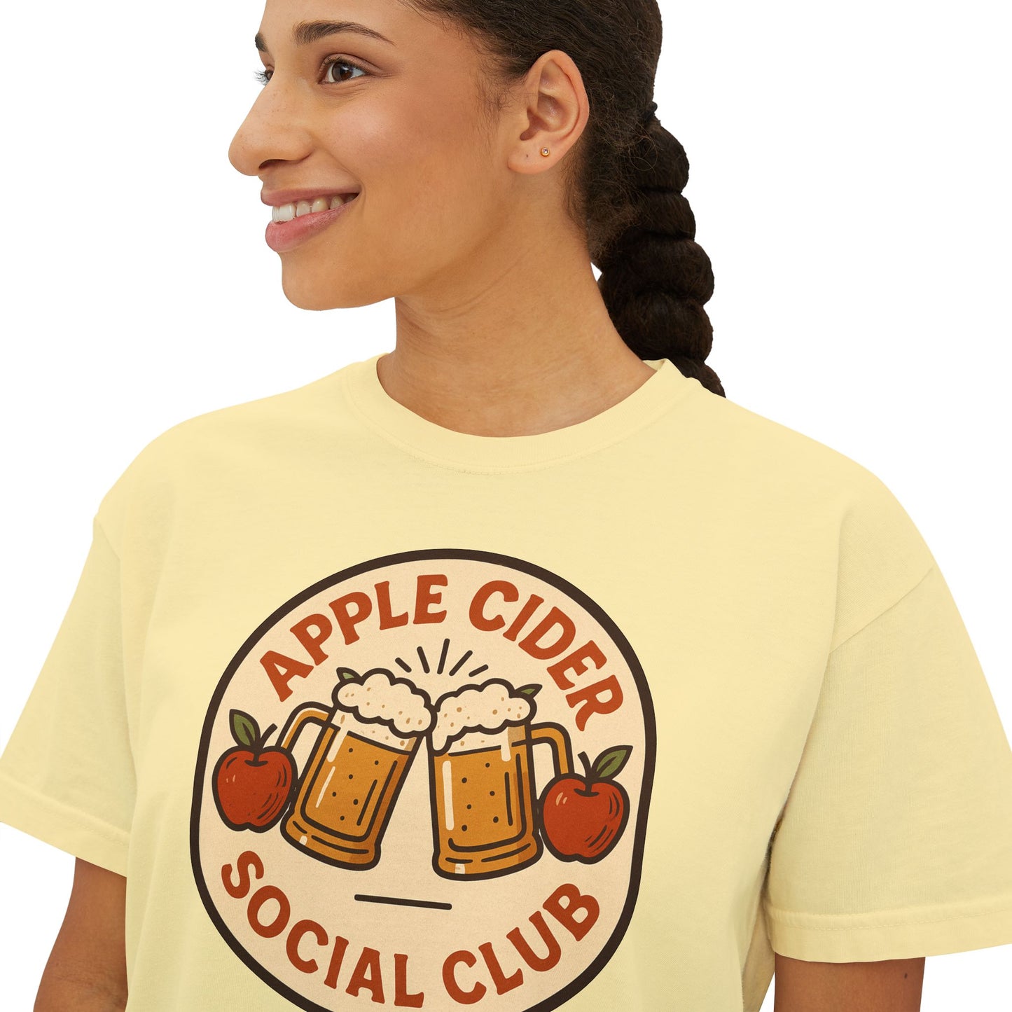 Apple Cider Social Club Women's Boxy T-shirt