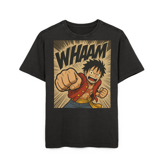 Whaam Acid Washed Graphic T-shirt