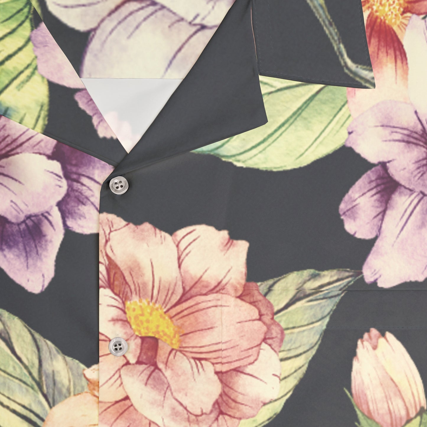 Tropical Floral Men's Hawaiian Shirt