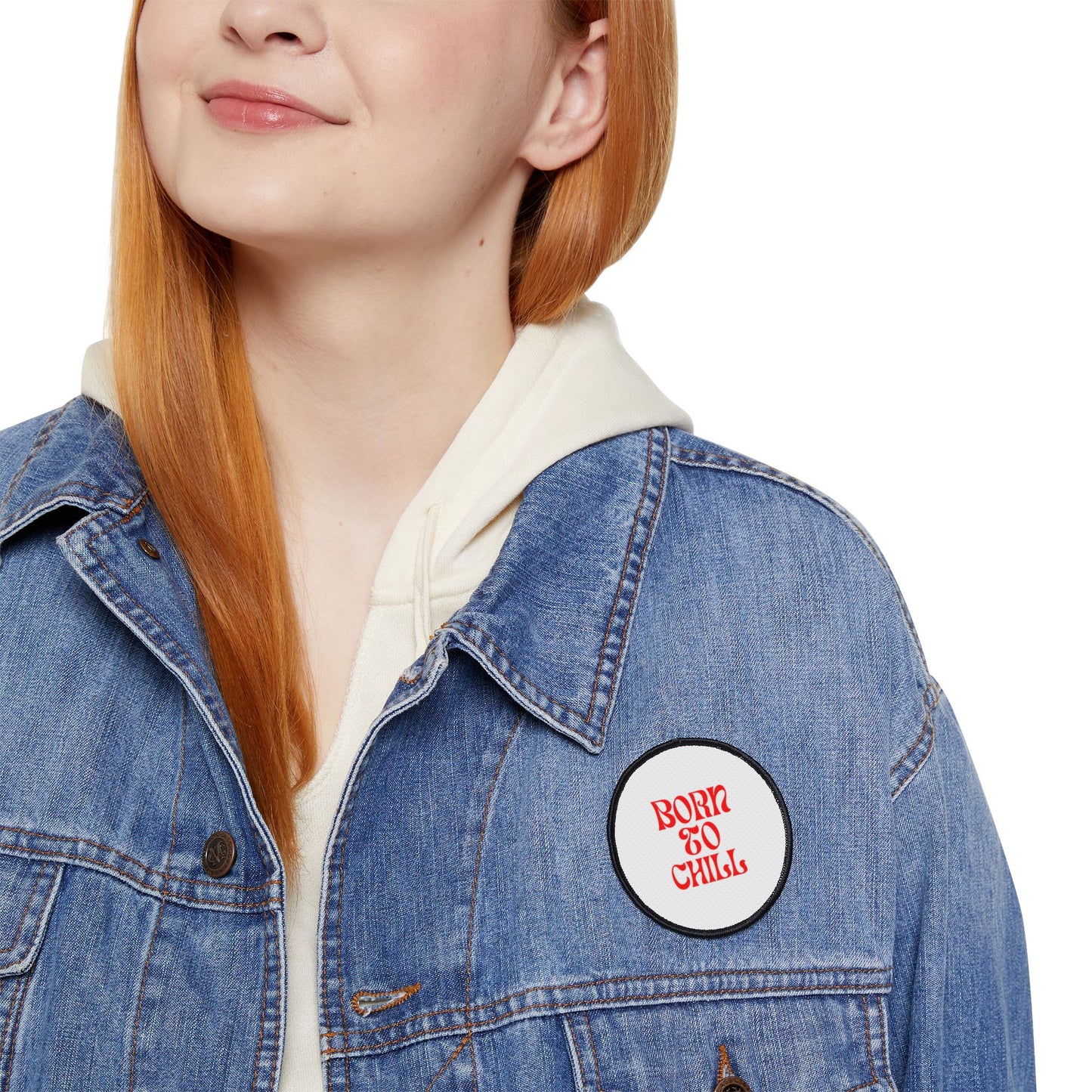 Born to Chill Iron-On Patch