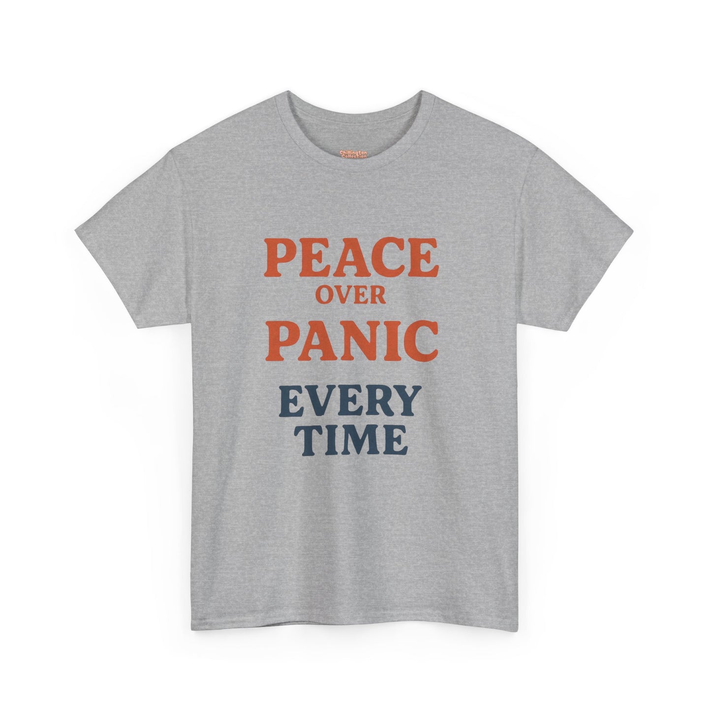 Peace Over Panic Unisex Tee