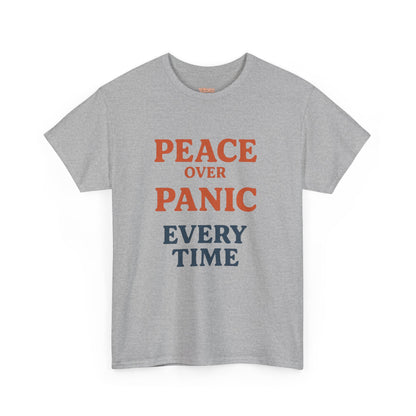 Peace Over Panic Unisex Tee