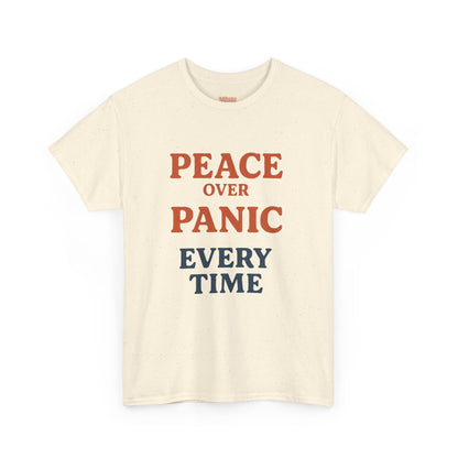 Peace Over Panic Unisex Tee