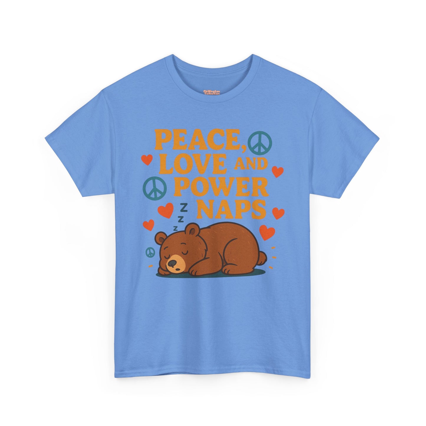 Peace Love Power Naps T-shirt