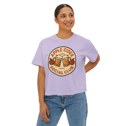Apple Cider Social Club Women's Boxy T-shirt