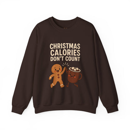 Christmas Calories Don't Count Sweatshirt