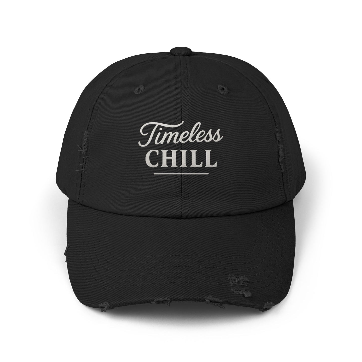 Timeless Chill Unisex Distressed Cap