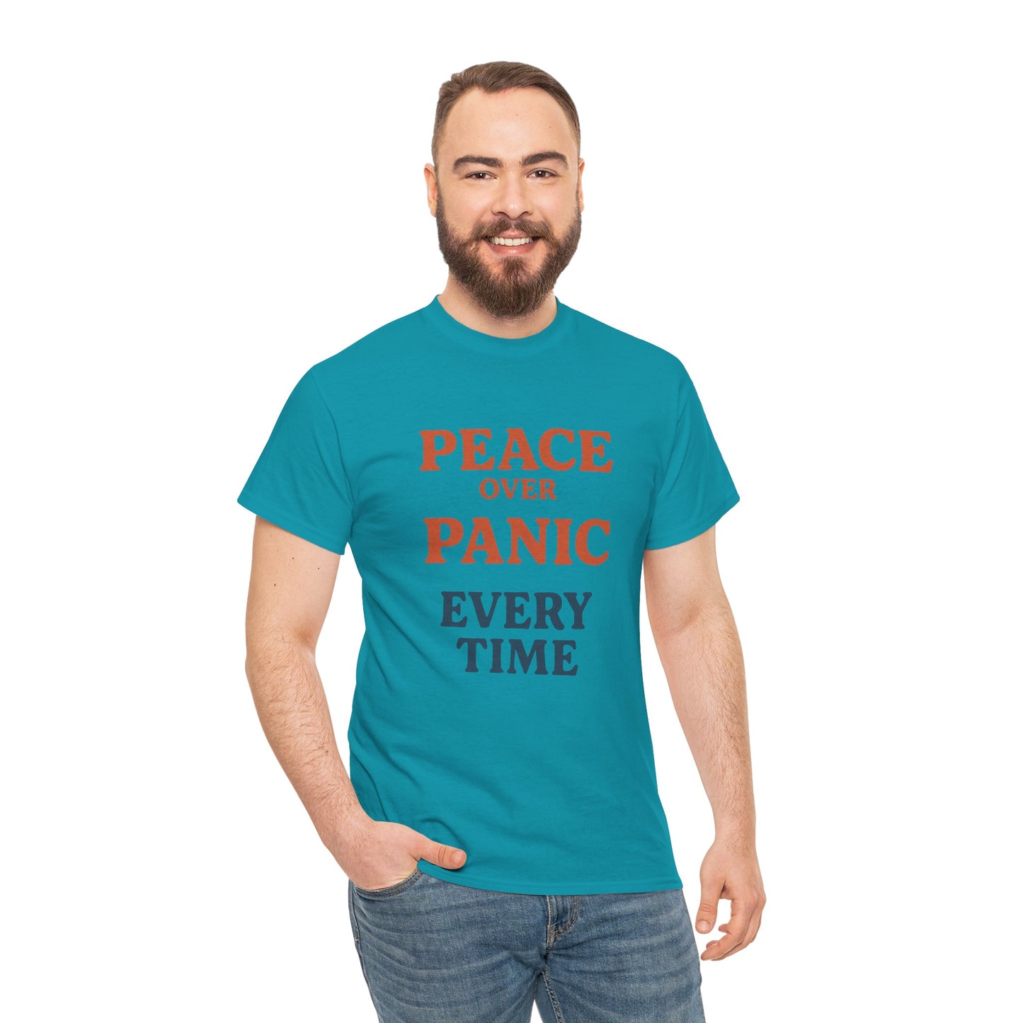 Peace Over Panic Unisex Tee