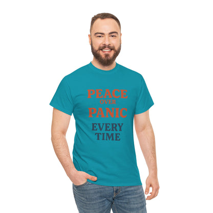Peace Over Panic Unisex Tee