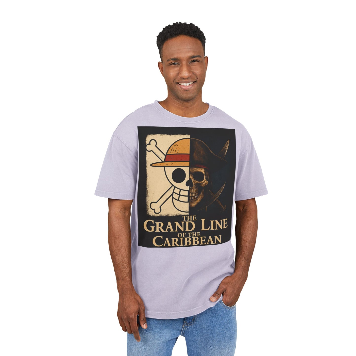 Grand Line Adventure Men's Acid Washed T-shirt