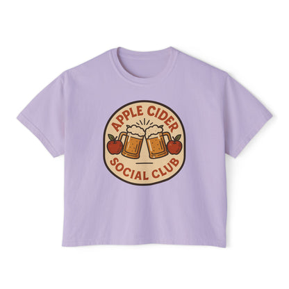 Apple Cider Social Club Women's Boxy T-shirt