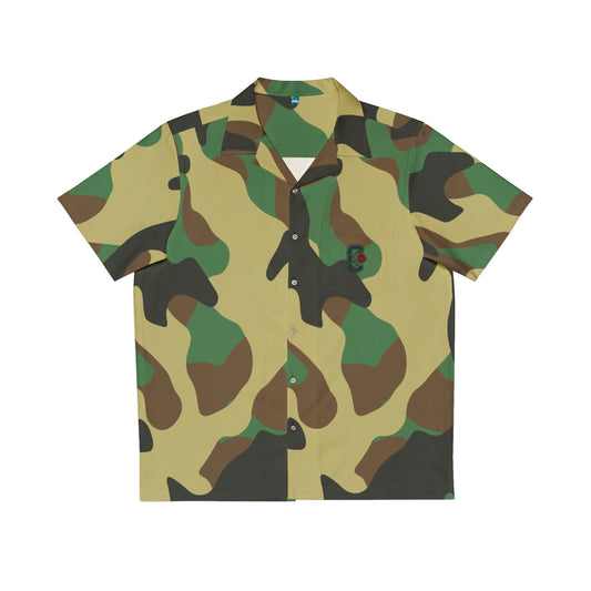Men's Camouflage Hawaiian Shirt