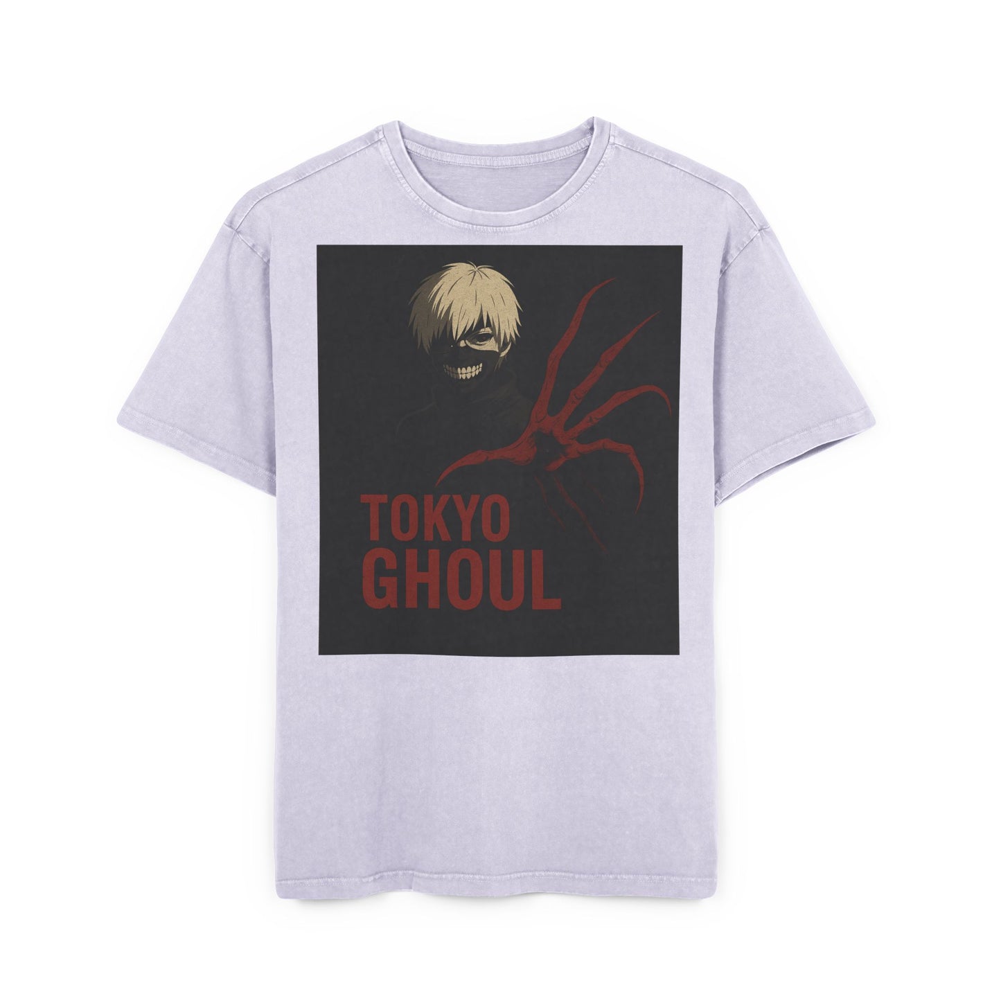 Tokyo Ghoul Men's Acid Washed T-shirt