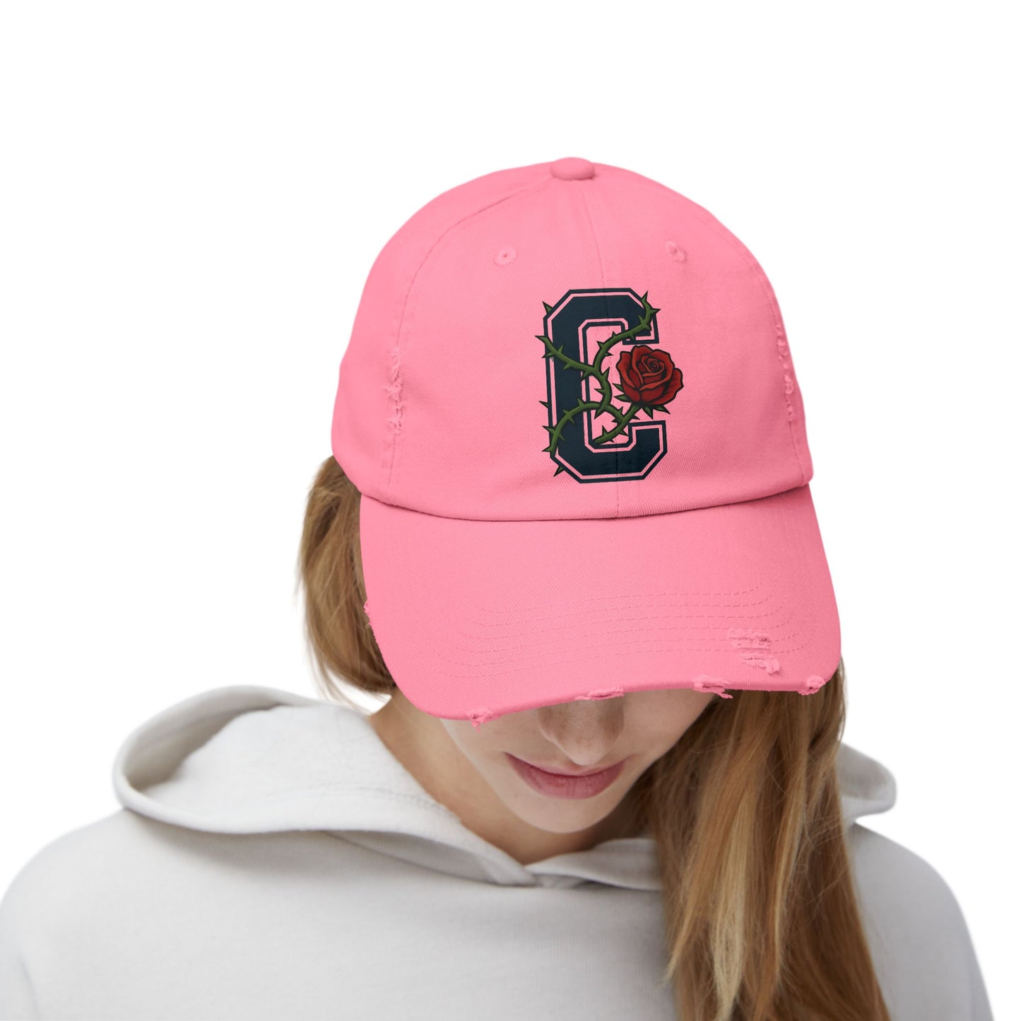 Rose Chillington Distressed Cap