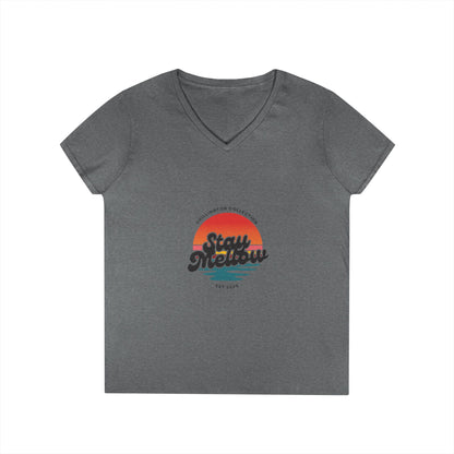 Women's V-Neck  Stay Mellow T-Shirt