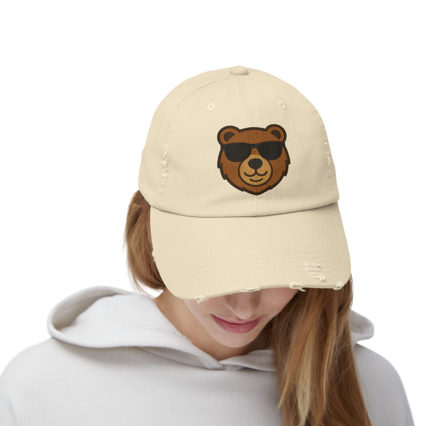 Distressed Cap - Chillington Bear