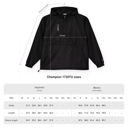 Sunglasses Bear Packable Anorak Jacket