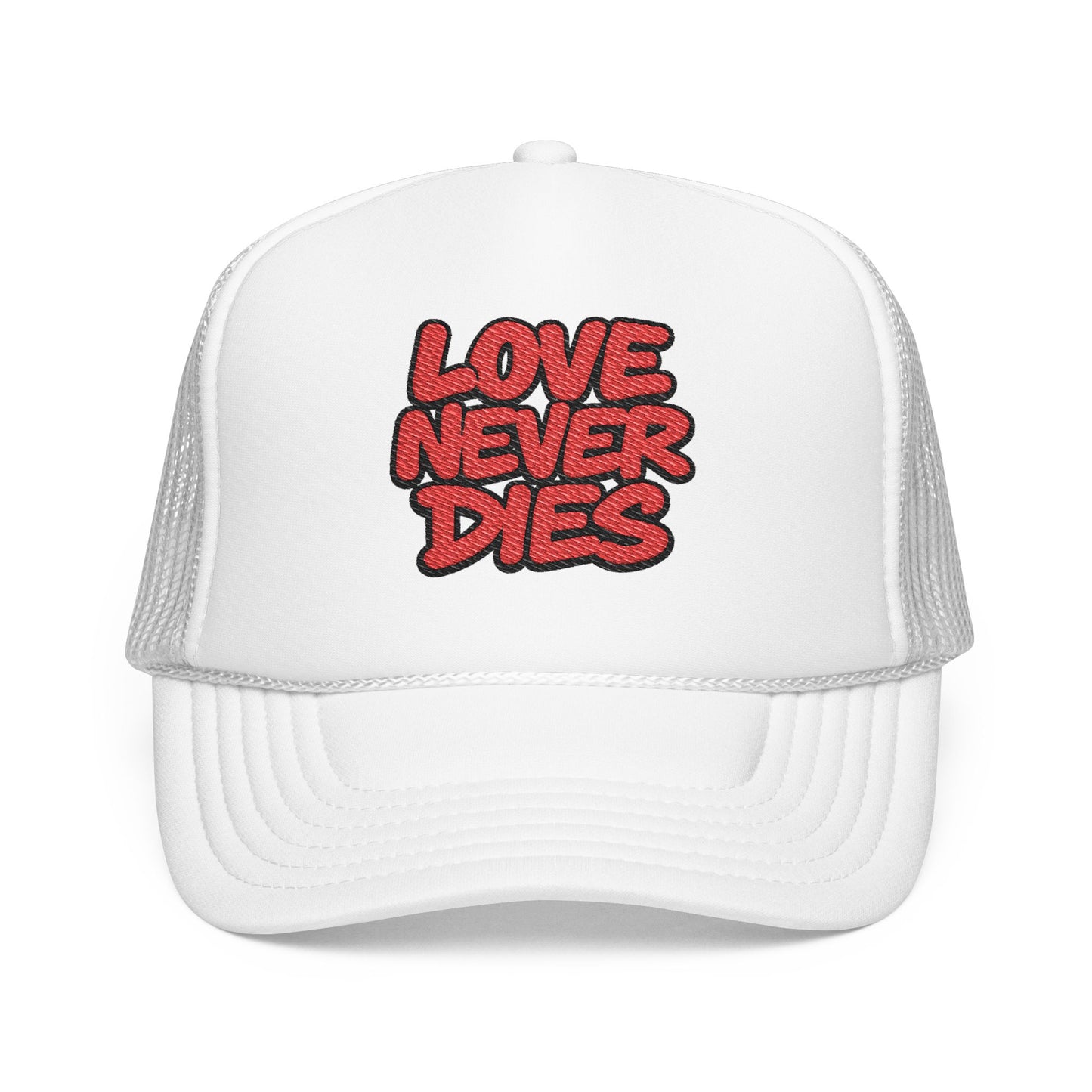 Love Never Dies Trucker Hat