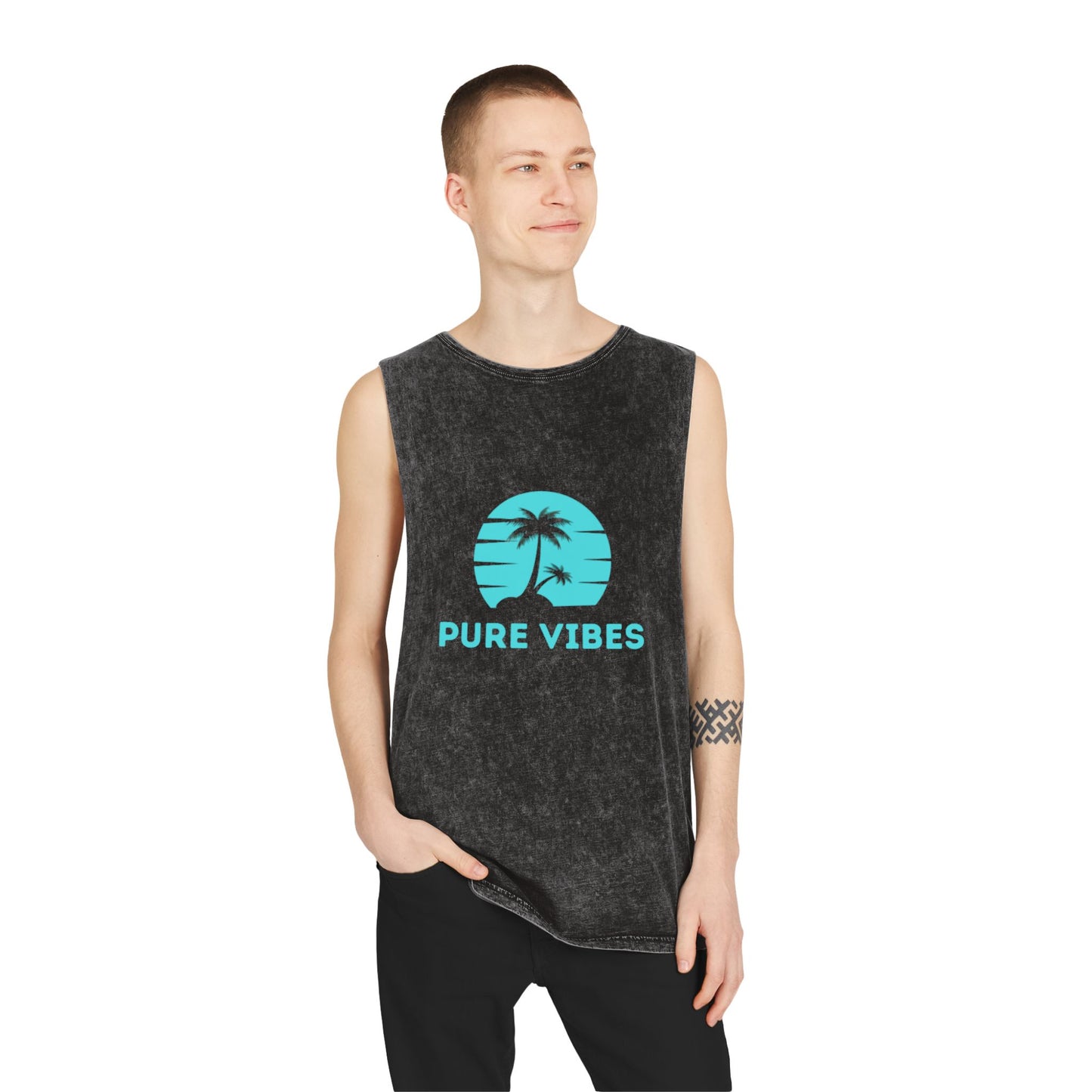 Pure Chill Stonewash Tank Top