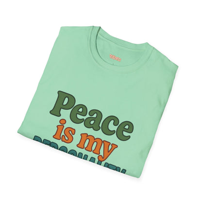 Peace Is My Personality Unisex T-Shirt