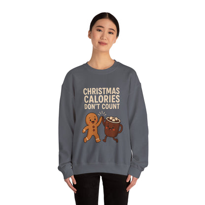 Christmas Calories Don't Count Sweatshirt