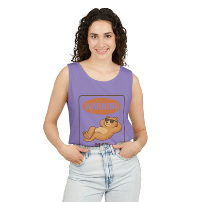 Hibernate Warning Unisex Tank Top
