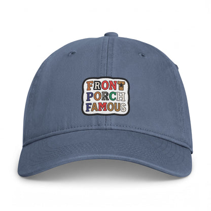 'Front Porch Famous' Washed Cap