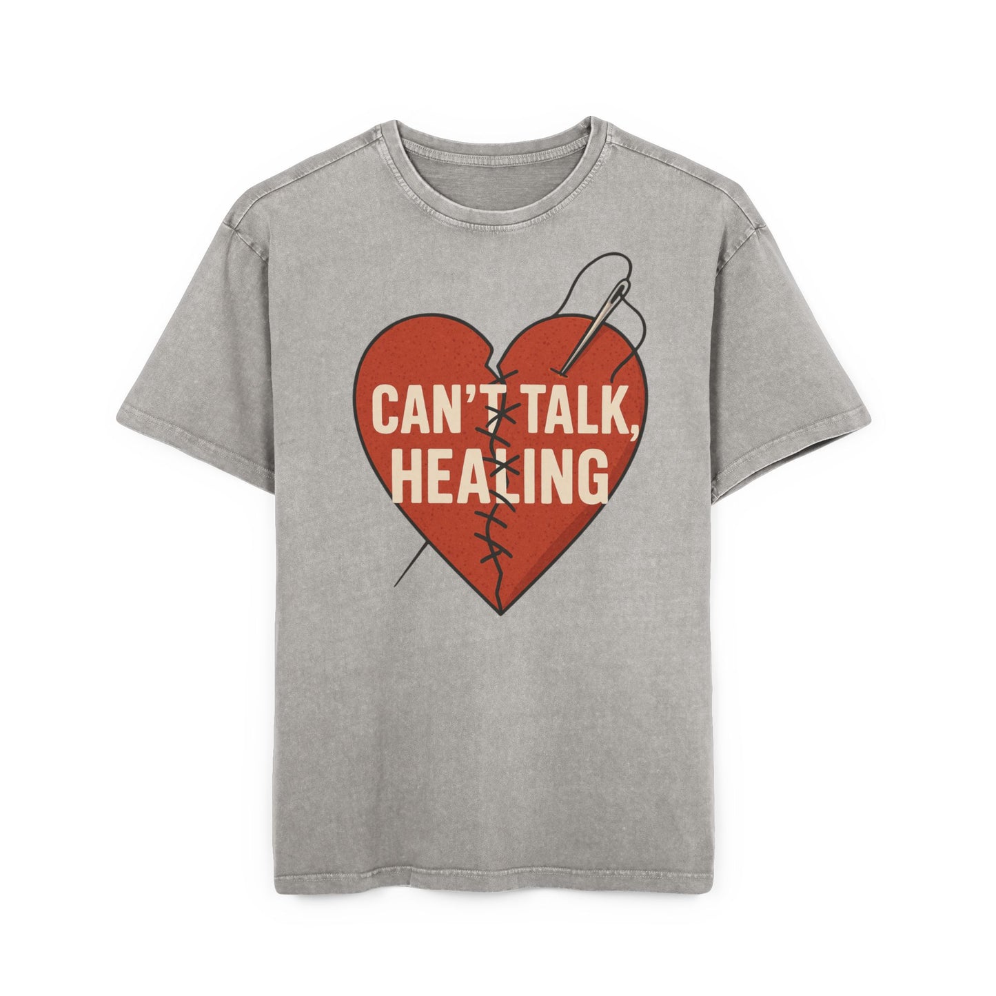 Healing Heart Acid Washed T-shirt
