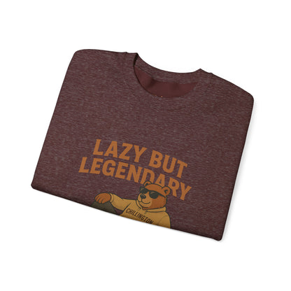 Lazy but Legendary Unisex Sweatshirt